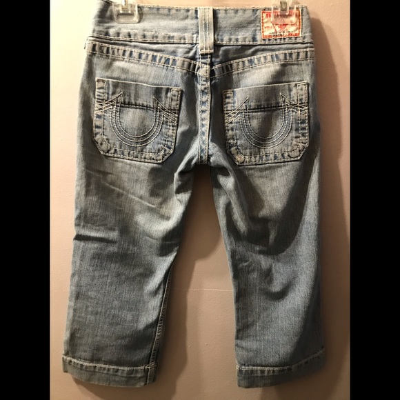 True religion 3/4 Jeans in Good Condition - Picture 2 of 8